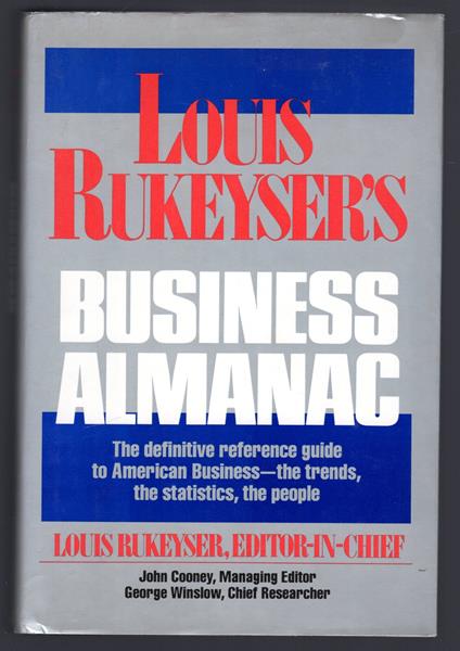 Business almanac. The definitive reference guide to American Business-the trends, the statistics, the people - copertina