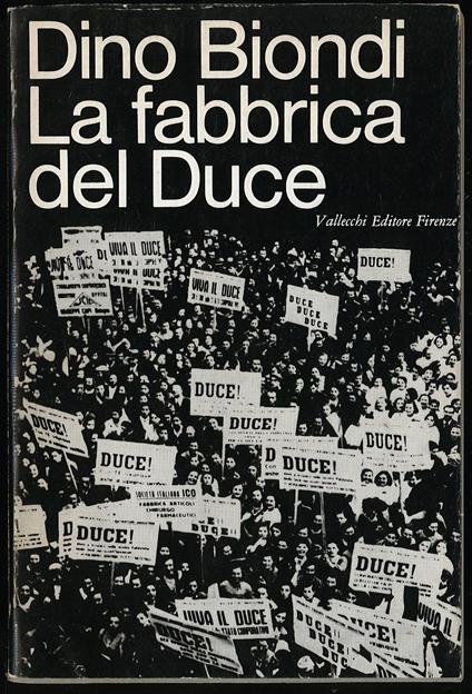 fabbrica del Duce - Dino Biondi - copertina