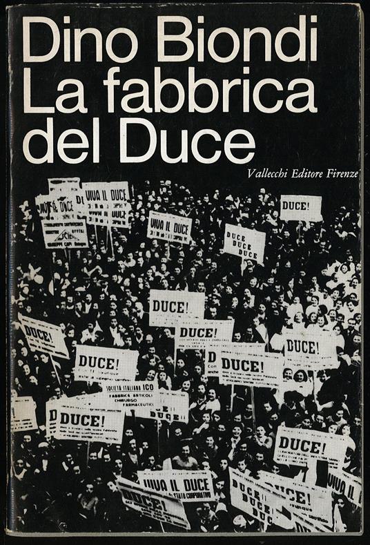 fabbrica del Duce - Dino Biondi - copertina