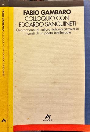 Colloquio con Edoardo Sanguineti - Fabio Gambaro - copertina