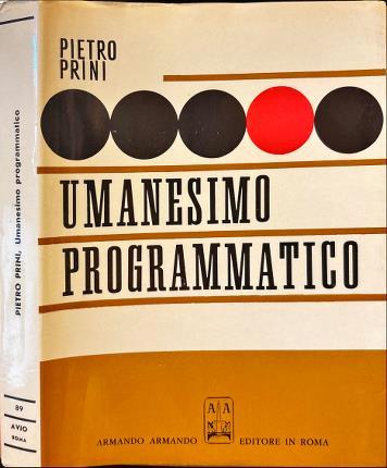 Umanesimo programmatico - Pietro Prini - copertina