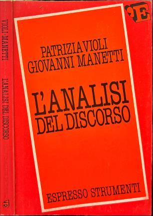 L' analisi del discorso - copertina