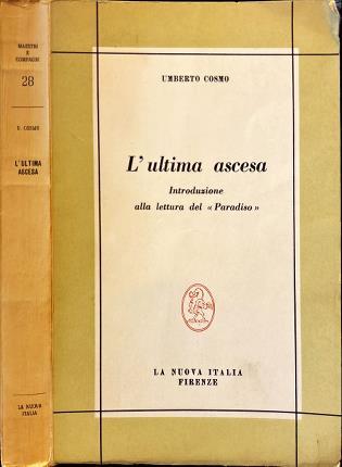 L' ultima ascesa - Umberto Cosmo - copertina