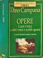 Opere. Dino Campana