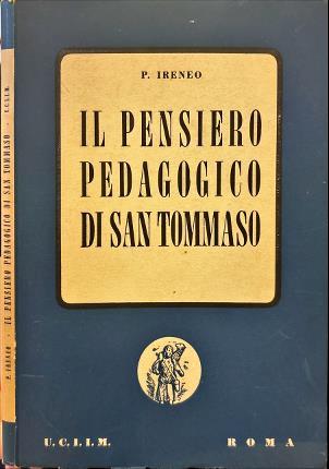 Il pensiero pedagogico di San Tommaso - copertina