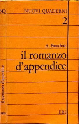 Il romanzo d'appendice - Bianchini - copertina