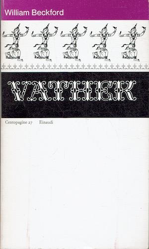 Vathek - William Beckford - copertina