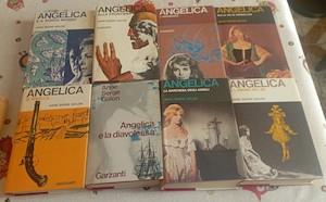 Angelica la Marchesa degli Angeli+ Angelica sulla via di Versailles + Angelica e l'amore del re +Angelica l'indomabile +Angelica si ribella +Angelica e il Nuovo Mondo +Angelica alla frontiera + Angelica e la diavolessa - Anne Golon - copertina