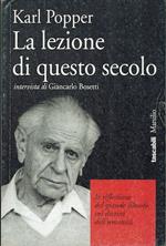 lezione di questo secolo - La riflessione del grande filosofo sui destini dell'umanità - Intervista di Giancarlo Bosetti