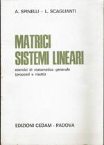 Matrici Sistemi Lineari
