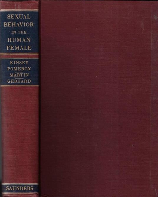 Sexual behavior in the human female - copertina