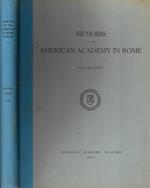 Memoirs of the American Academy in Rome Vol. XXVII