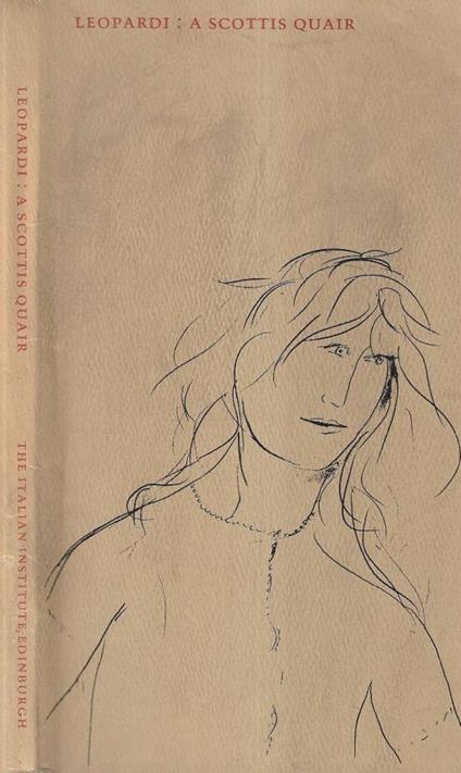 Leopardi. A scottish quair - copertina