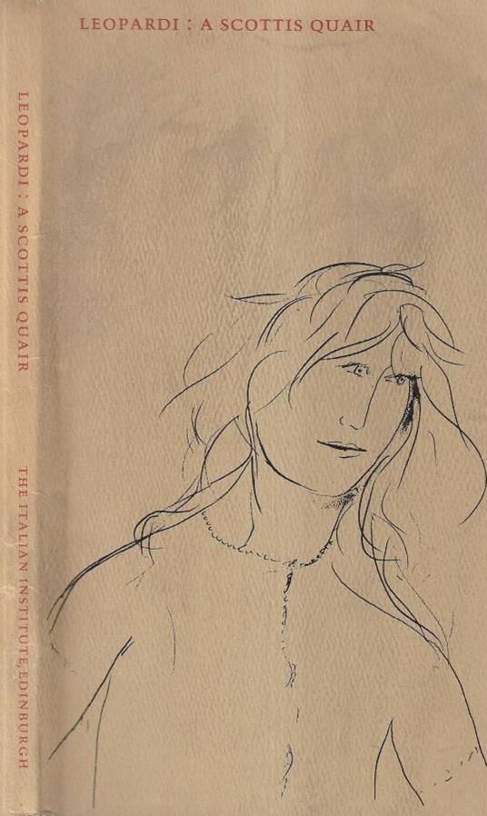 Leopardi. A scottish quair - copertina