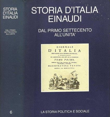 Storia d'Italia Einaudi - copertina