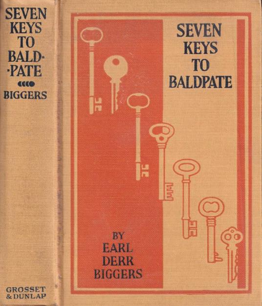 Seven keys to baldpate - Earl D. Biggers - copertina