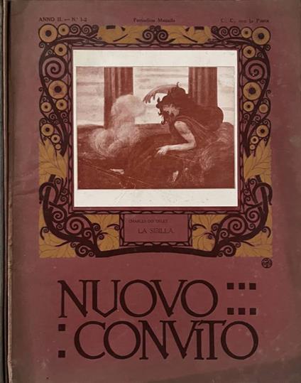 Nuovo convito, anno II, n. 1-4, 1917 - copertina