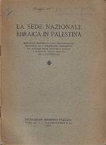 La Sede Nazionale Ebraica in Palestina