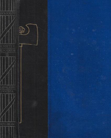 La rivoluzione fascista (23 marzo 1919-28 ottobre 1922) - copertina