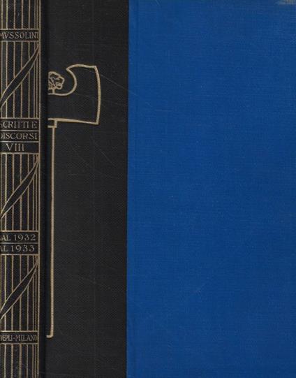 Scritti e discorsi dal 1932 al 1933 - copertina