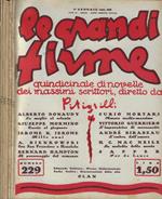 Le grandi firme n. 229-230-241-242-243 Anno 1934