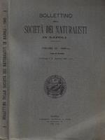 Bollettino della Società dei naturalisti in Napoli Vol. LI- 1940