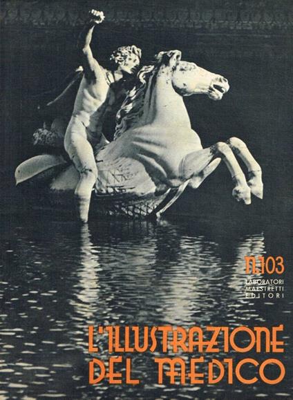L' illustrazione del medico. Rassegna bimestrale n.103, anno 1950 - copertina