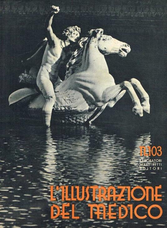 L' illustrazione del medico. Rassegna bimestrale n.103, anno 1950 - copertina