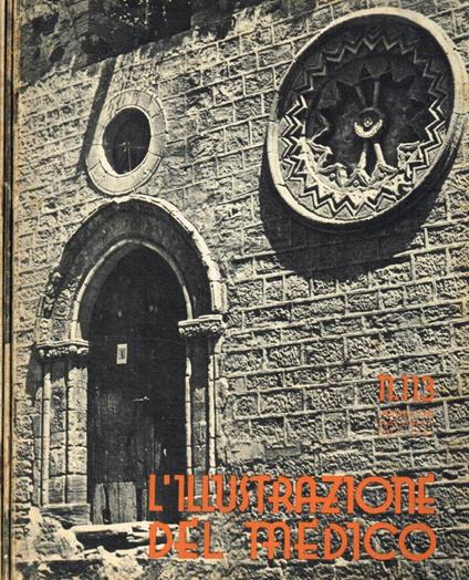 L' illustrazione del medico. Rassegna Bimestrale n.113, 114, 115, anno 1952 - copertina