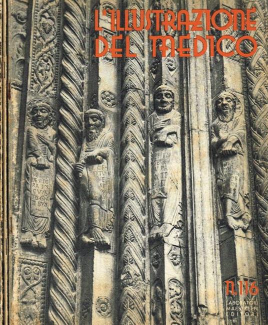 L' illustrazione del medico. Rassegna bimestrale n.116, 117, 118, anno 1953 - copertina