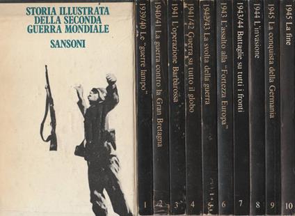 Storia illustrata della seconda guerra mondiale - copertina