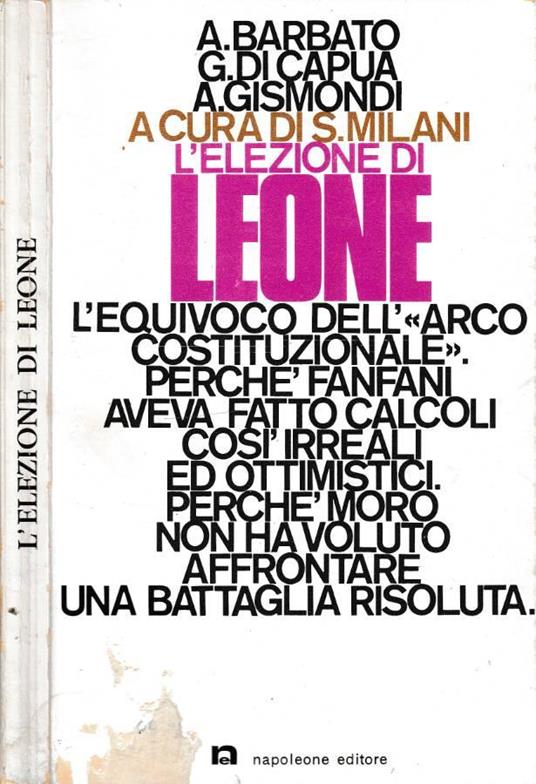 L' elezione di Leone - copertina