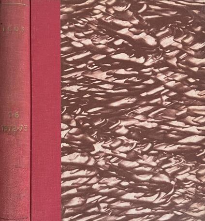 Ecos, anno I, numeri 1-3, 1972, anno II, numeri 4-6, 1973 - copertina
