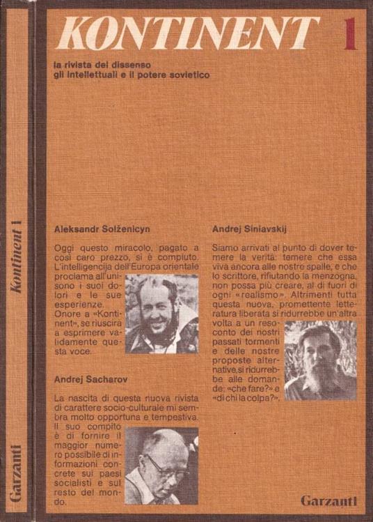 Kontinent, vol. I - copertina
