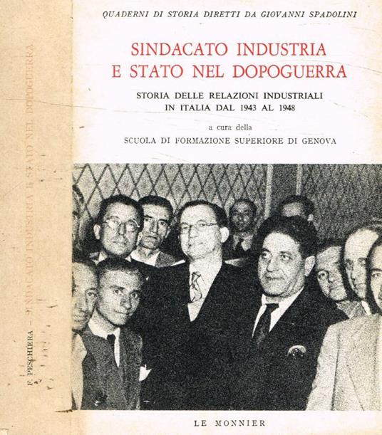 Sindacato industria e stato nel dopoguerra - copertina