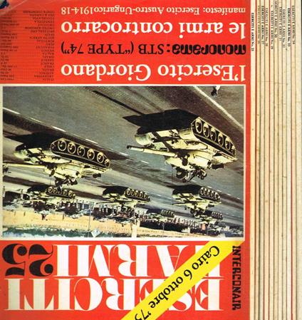 Eserciti e armi, anno 1976 - copertina