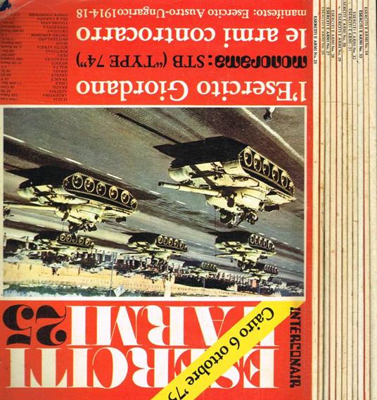 Eserciti e armi, anno 1976 - copertina