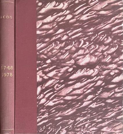 Ecos, anno VII, n. 57-68, gennaio-dicembre 1978 - copertina