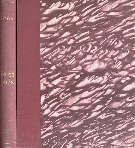 Ecos, anno VII, n. 57-68, gennaio-dicembre 1978 - copertina