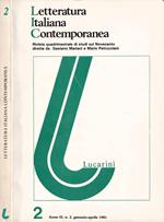 Letteratura italiana contemporanea, anno II, n. 2, gennaio-aprile 1981