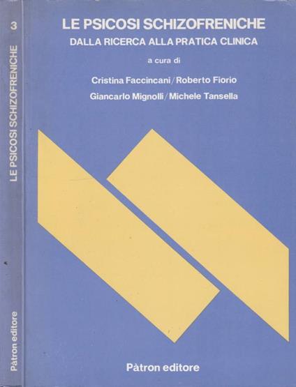Le psicosi schizofreniche - copertina