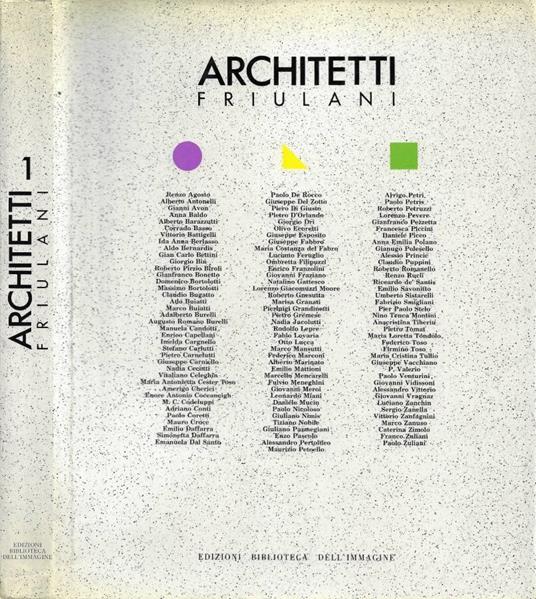 Architetti Friulani - copertina