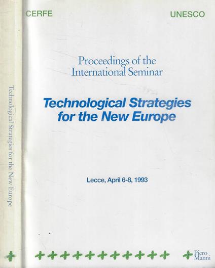 Technological Strategies for the New Europe - copertina