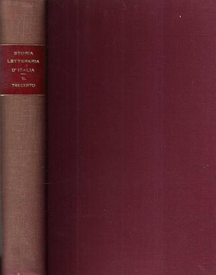 Il Trecento - Giovanni Boccaccio - copertina