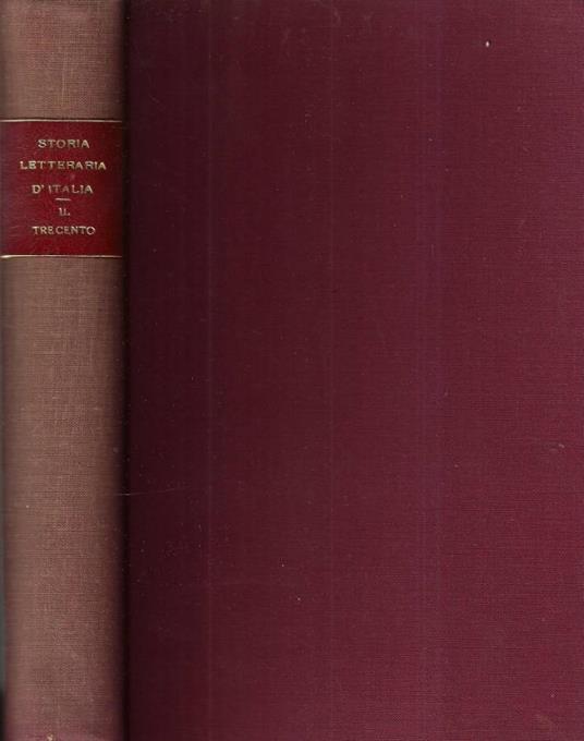 Il Trecento - Giovanni Boccaccio - copertina