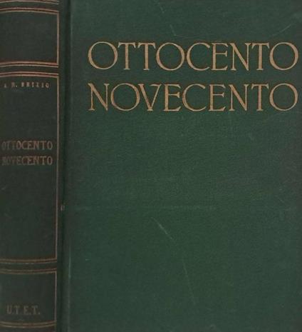 Ottocento Novecento - Anna M. Brizio - copertina