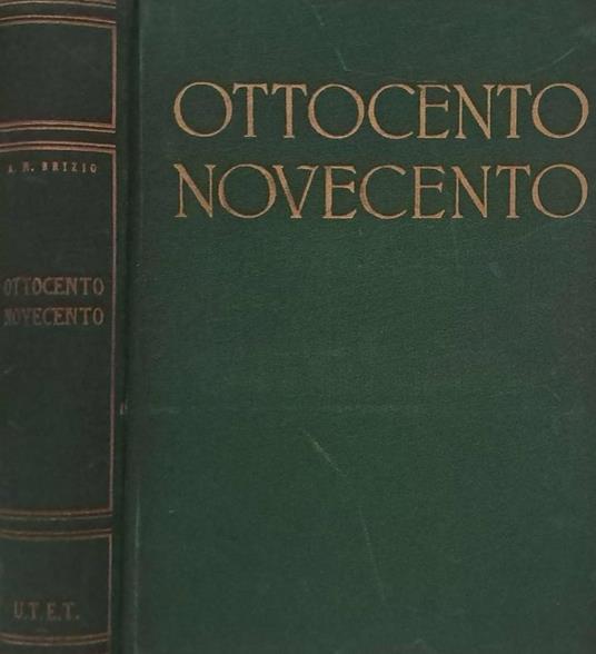 Ottocento Novecento - Anna M. Brizio - copertina