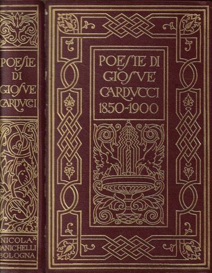 Poesie - Giosuè Carducci - copertina