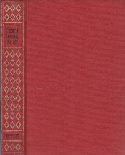 Giacomo Leopardi - Nuccio F. Madera - copertina