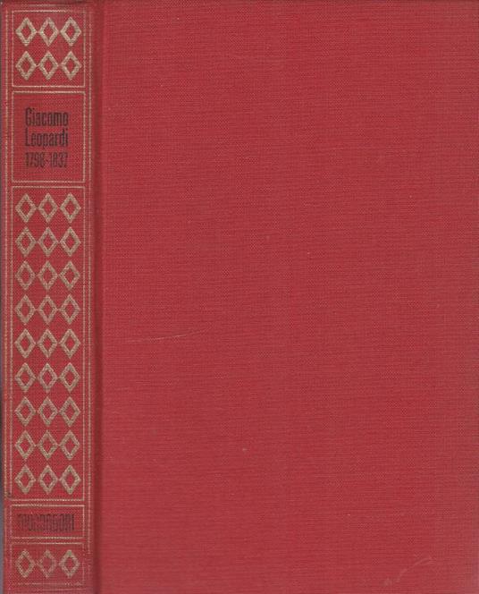 Giacomo Leopardi - Nuccio F. Madera - copertina